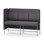 Adapt 180 medium ryg, sidepanel højre sh 65 cm
