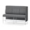 Adapt 180 medium ryg, sidepanel venstre sh 65 cm
