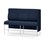 Adapt 180 medium ryg, sidepanel venstre sh 65 cm
