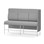 Adapt 180 medium ryg, sidepanel venstre sh 65 cm