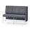 Adapt 180 medium ryg, sidepanel venstre sh 65 cm