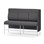 Adapt 180 medium ryg, sidepanel venstre sh 65 cm