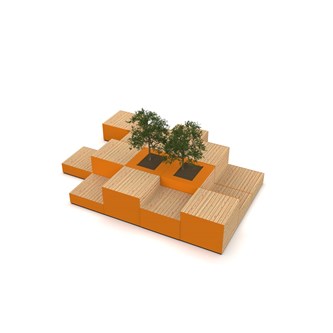 MeetUp moduler i forskellige niveauer