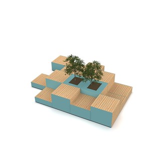 MeetUp moduler i forskellige niveauer