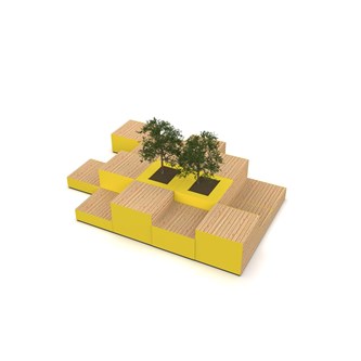 MeetUp moduler i forskellige niveauer