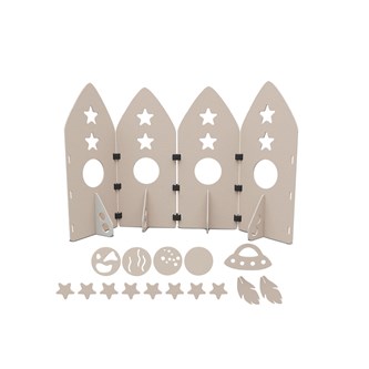 Saga legeskærm rumfart