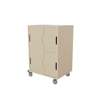 Fixa 2:2 med skydedøre D46