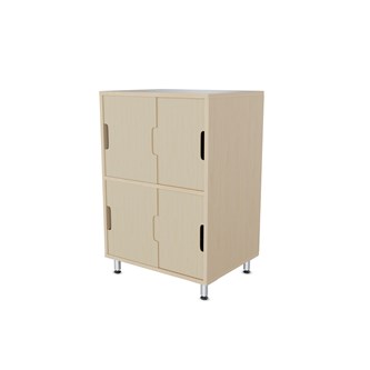 Fixa 2:2 med skydedøre D46