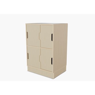 Fixa 2:2 med skydedøre D46