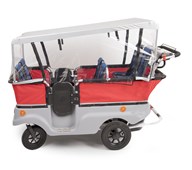 Regnslag til børnebus med motor til 6 børn