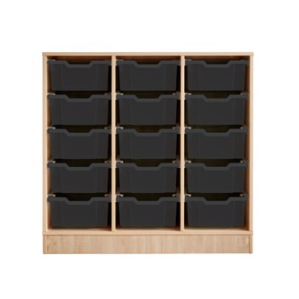 Svea opbevaring H100 birk store Gratnells bakker
