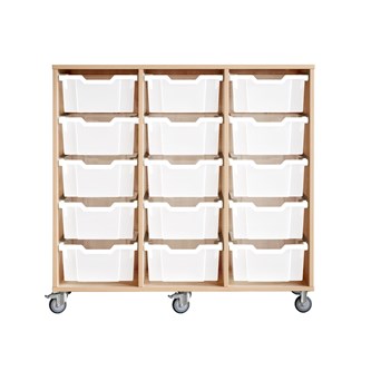 Svea opbevaring H100 birk store Gratnells bakker
