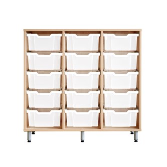 Svea opbevaring H100 birk store Gratnells bakker