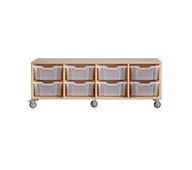 Svea opbevaring H49 birk store Gratnells bakker