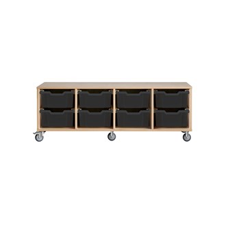 Svea opbevaring H49 birk store Gratnells bakker