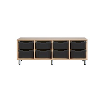 Svea opbevaring H49 birk store Gratnells bakker