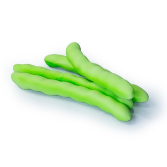 Green Rubber Toys legemad grøntsager 14 dele
