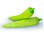 Green Rubber Toys legemad grøntsager 14 dele