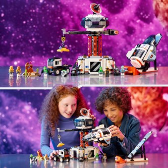 LEGO City Rumbase og raketaffryningsrampe