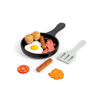 Legemad af træ – morgenmad