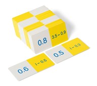 Domino subtraktion med decimaler
