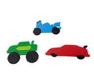 Perleplader midi biler 3 stk.