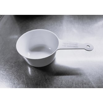 Måleske 100 ml 10 stk.