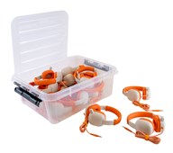 AVID hovedtelefoner WonderEars orange 3,5 mm 15 stk.