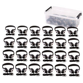 AVID hovedtelefoner AE-35 hvid USB-C 30 stk.