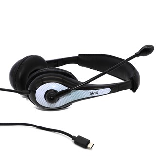 AVID hovedtelefoner AE-36 hvid USB-C