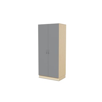 Fixa materialeskab 2 laminatlåger 3:5 D58 birk