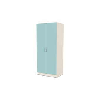 Fixa materialeskab 2 laminatlåger 3:5 D58 hvidpigmenteret