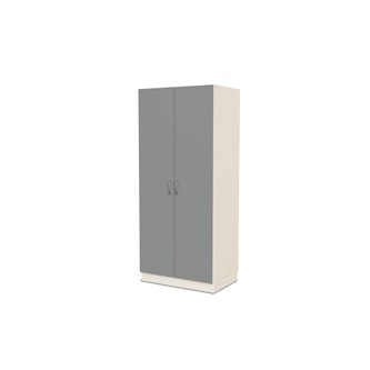 Fixa materialeskab 2 laminatlåger 3:5 D58 hvidpigmenteret