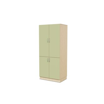 Fixa materialeskab 4 laminatlåger 3:5 D58 birk