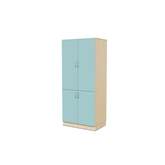 Fixa materialeskab 4 laminatlåger 3:5 D58 birk