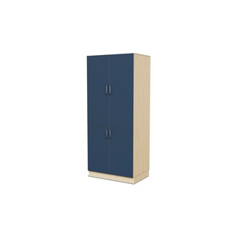 Fixa materialeskab 4 laminatlåger 3:5 D58 birk
