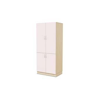 Fixa materialeskab 4 laminatlåger 3:5 D58 birk