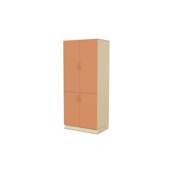 Fixa materialeskab 4 laminatlåger 3:5 D58 birk