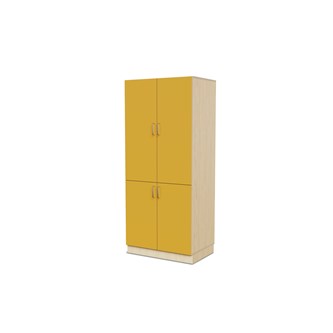Fixa materialeskab 4 laminatlåger 3:5 D58 birk