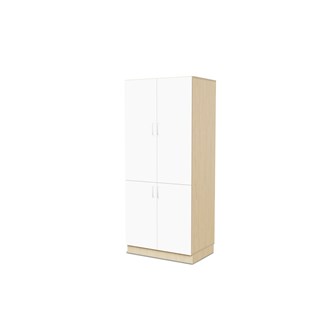 Fixa materialeskab 4 laminatlåger 3:5 D58 birk