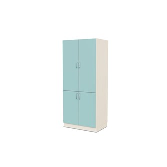 Fixa materialeskab 4 laminatlåger 3:5 D58 hvidpigmenteret