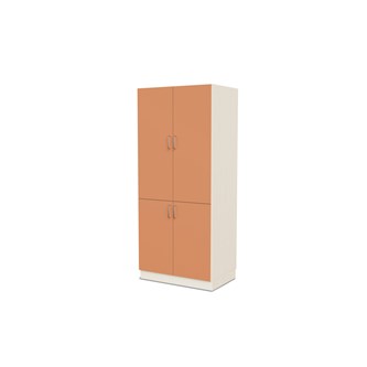 Fixa materialeskab 4 laminatlåger 3:5 D58 hvidpigmenteret