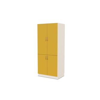 Fixa materialeskab 4 laminatlåger 3:5 D58 hvidpigmenteret