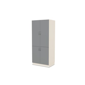 Fixa materialeskab 4 laminatlåger 3:5 D58 hvidpigmenteret