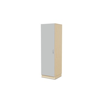 Fixa materialeskab 1 laminatlåge 2:5 D58 birk