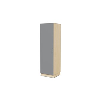 Fixa materialeskab 1 laminatlåge 2:5 D58 birk
