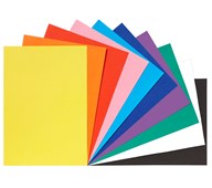 Farvet karton A4 10 farver 100 ark