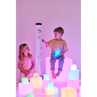 Lysende sensorisk byggesæt 12 dele