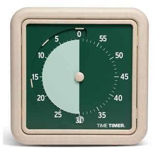 Time Timer® Mellem Retro Eco Edition Grøn