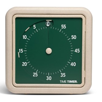 Time Timer® Mellem Retro Eco Edition Grøn